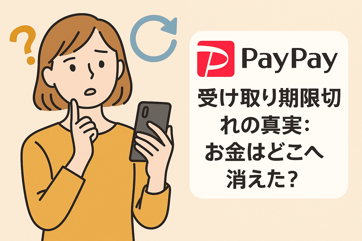 PayPay受け取り期限切れの真実：お金はどこへ消えた？