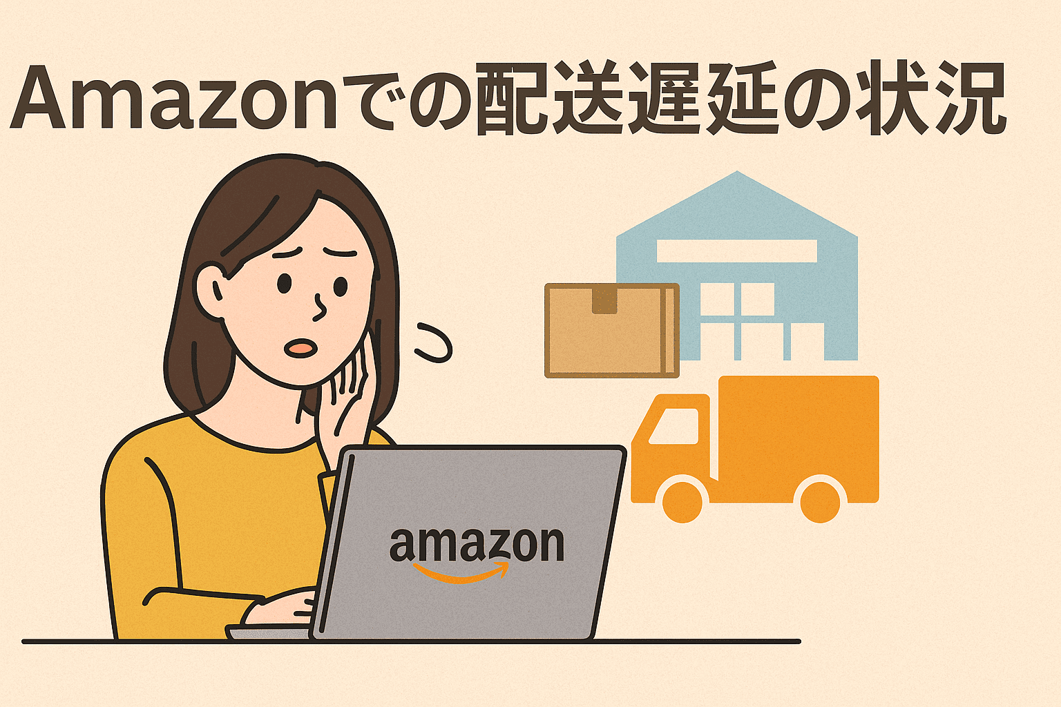 Amazonでの配送「遅延が発生まだ出荷が完了していません」ってどういう状況？